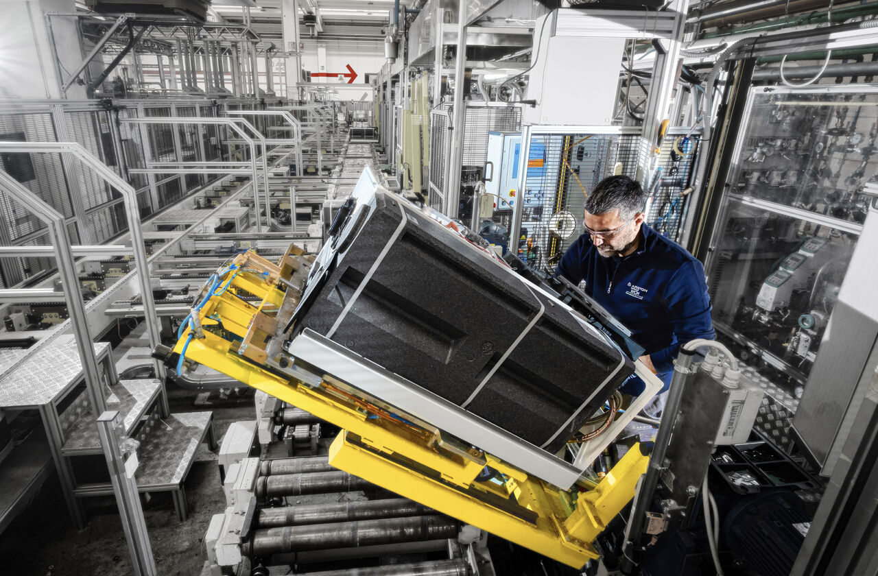 Production line in Osimo