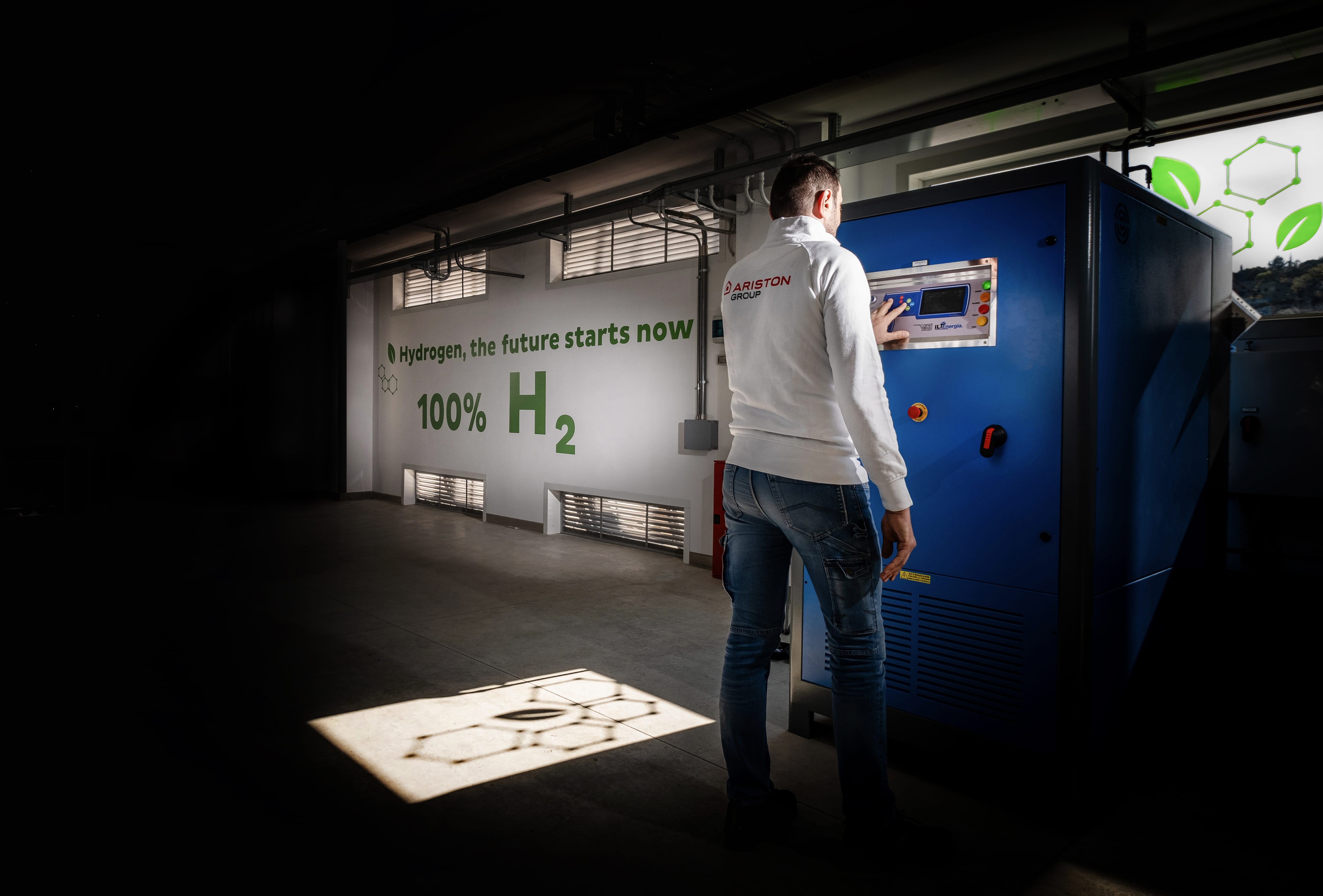 Engineer in a laboratory