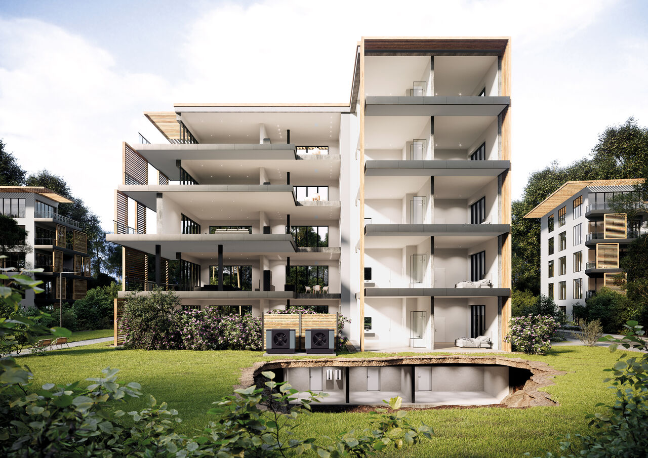 Cascade heating system